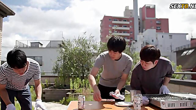 (Eng Sub) My Stepsons Friends Continue To Make Me Come - Yumi Kazama