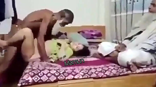 My Cuckold Stepmother Paying Our Servant Infront Of Me