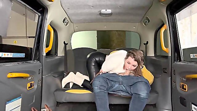 Brook Logan Fake Taxi Screw With Stranger