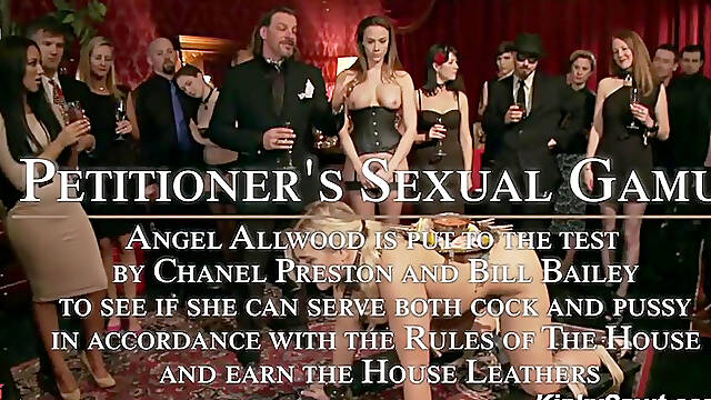 Chanel Preston Teaches Angel Allwood Hardcore Anal Like A Real Porn Star in The Upper Floor