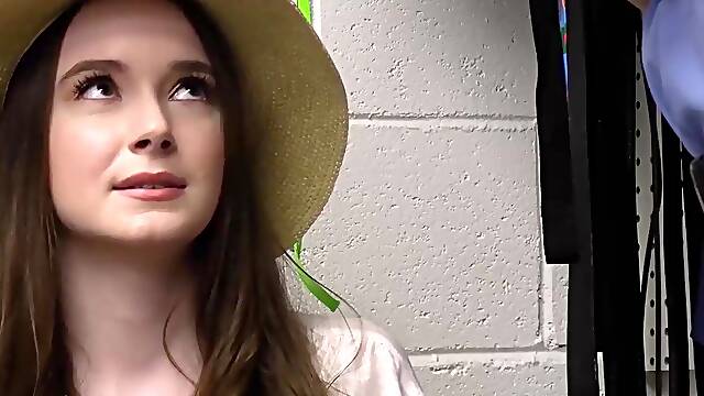 Hazel Moore Gets Caught & Fucked for Shoplifting