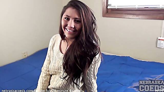 Nebraska Coeds featuring jades masturbation sex