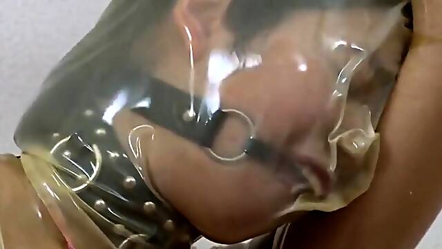 Brunette slave girl enjoys the harsh fetishes of a bdsm game