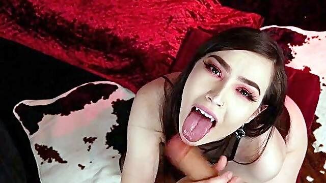 Emily Grey - Vampire Bat BJ