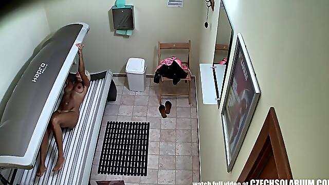 hidden camera in solarium