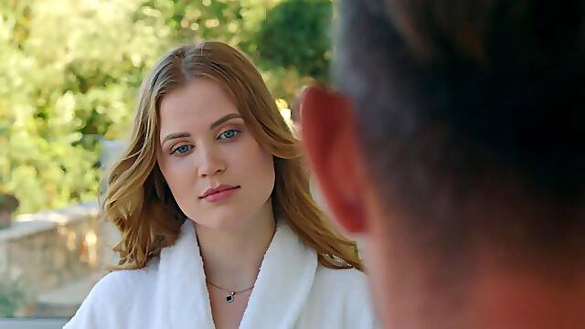 Angelina Robihoods Lesbian Blowjob Relief at Hotel Vixen