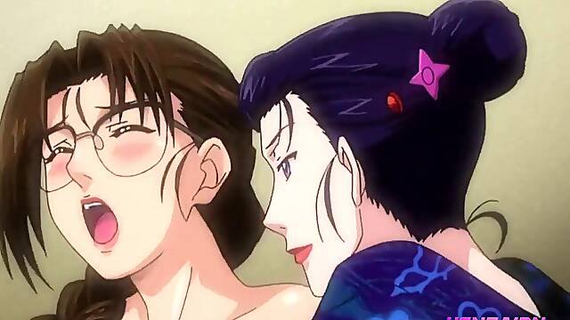 Erotic MILF Poses in Uncensored Hentai Photos