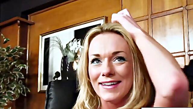 Paige Ashley gets down and dirty with her boss big cock