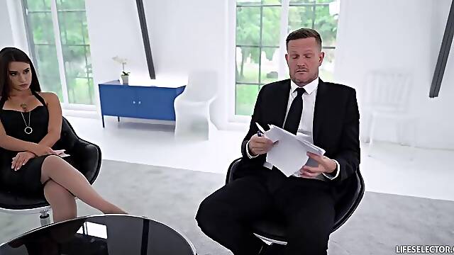 Big Cock Anal in Office POV