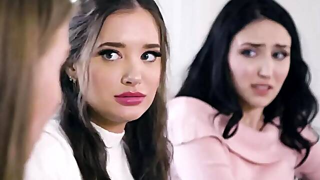 Lena Paul, Jade Baker And Gia Paige - Lesbian Couple Cheating With Same Woman