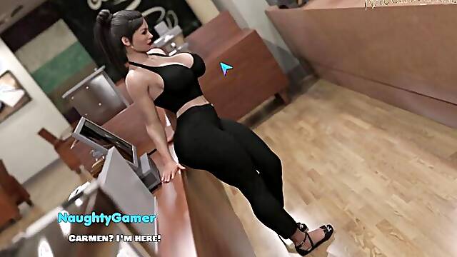 Sexy MILF With Amazing Big Ass & Big Tits - MILF Obsession Part 07 By Dan Games 3D Game