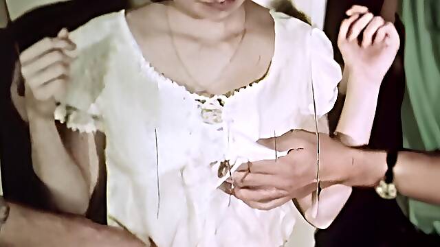 Experience the ultimate 1970s throwback with a vintage threesome featuring a sexy unshaved...