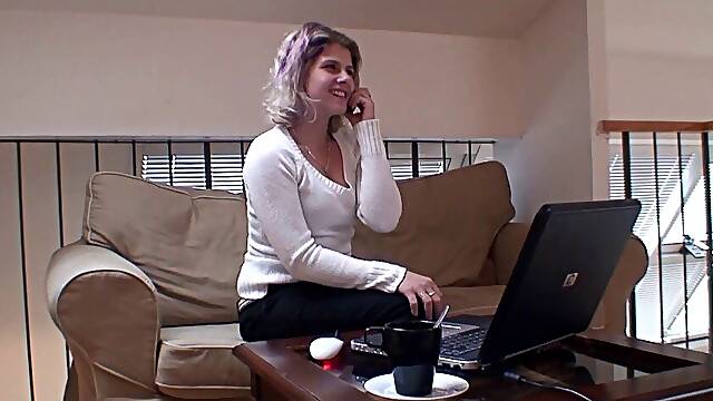 She finds busty blonde mom riding husbands cock. Busty blonde mom