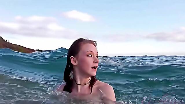 You Take Athena Out, And Fuck Her Near A Waterfall. With Athena Rayne