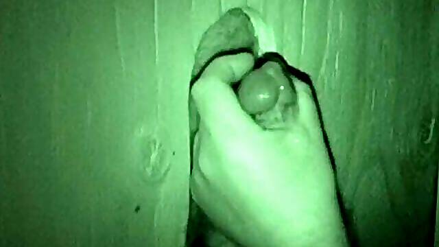 Mitch is at the glory hole and we watch as Auntie Bob pulls his dick out of his pants and goes down on it. The mature man lics and sucks Mitchs cock until theres no holding back.