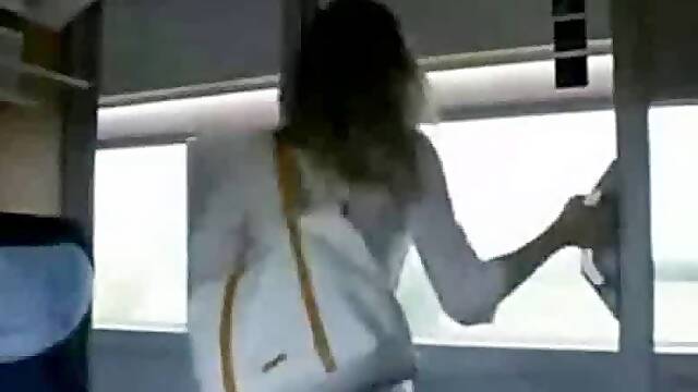 On the train with a horny MILF