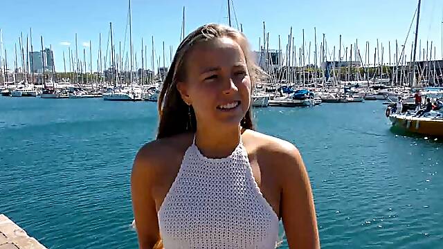 Friederike nude in Barcelona 1