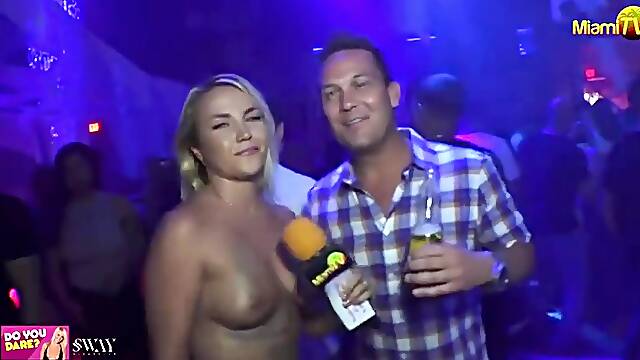 Jenny At Club Sway