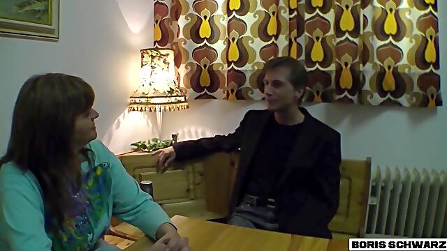 Boris Schwarz - Swiss Granny Eager To Get A Young Cock For Her Holes