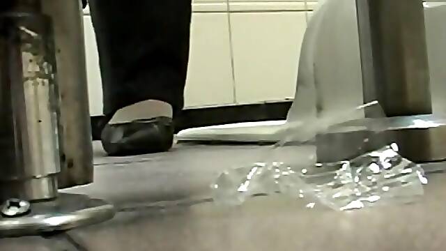 Girls pee in public toilet and get spy closeups on the cam
