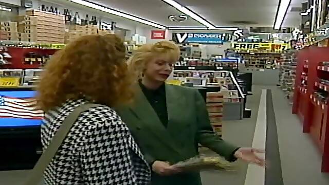 Lesbian Sex In Shop