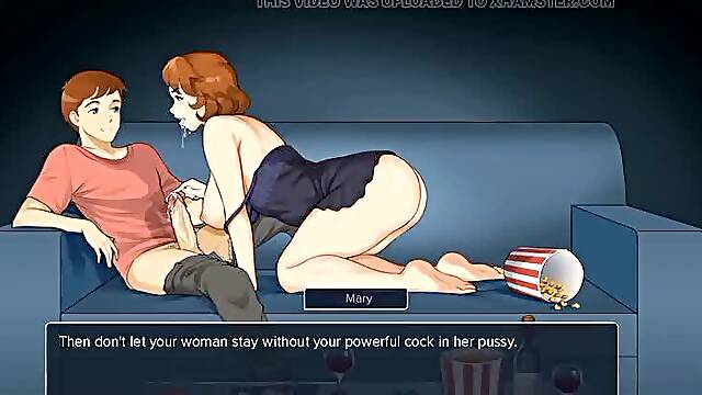 MILFs Plaza 58 - Fucking My MILF Stepmom During Movie Night - by Eroticgamesnc