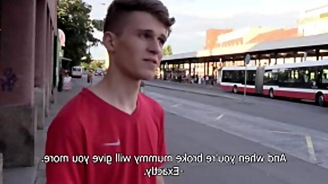 CzechHunter - Young mature sucking cock scene