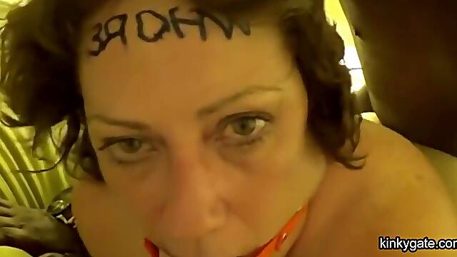 My submissive slut tamed by black stallion