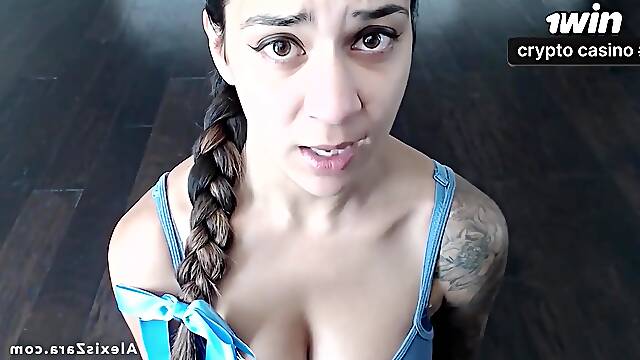 Riding and Deepthroating Step Daddy Roleplay - Alexis Zara