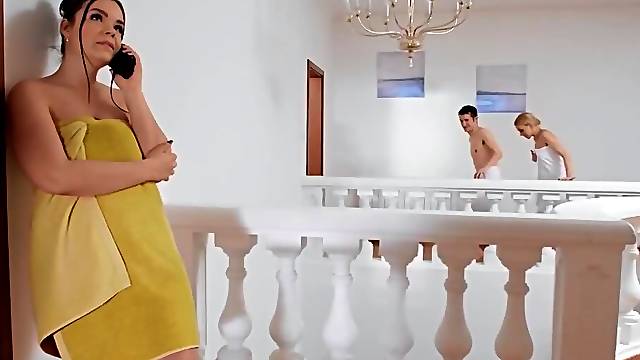 Man is going to marry one girl but thrusts cock into another one