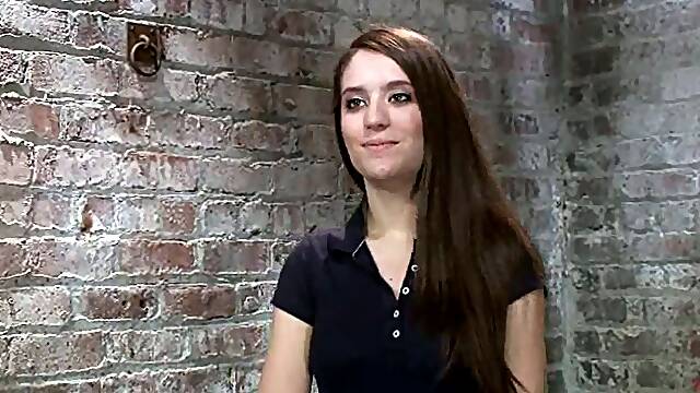 Stunning girl gets toyed and cluster fucked in a dungeon