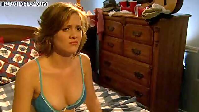 Hot Celebrity Olivia Alaina May Is Banged In Sexy Blue Underwear
