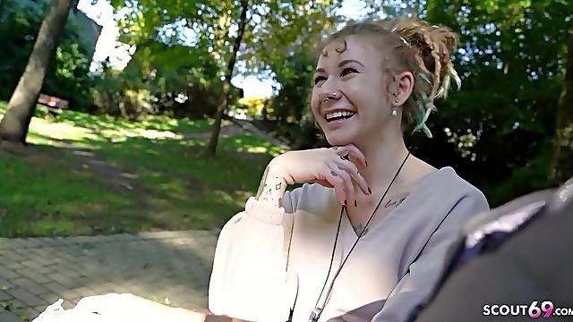 Scout69: German Scout - 1St Anal Creampie For Small Teen Julia Juice on PornHD