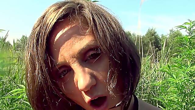 cheerful 42day Pawg mother id like to fuck banged out in the fields by bbc
