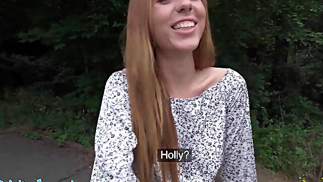 Public Agent - wicked natural 22yr redhead stood up on Tinder date picked up outdoors and given the anal screwing that babe truly craves