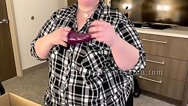 Marvelous big beautiful woman first Time Double Vaginal Penetration