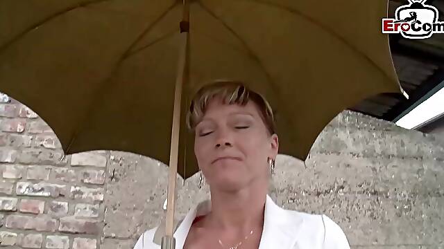 Street Cash - German Woman Next Door Persuaded to Sex Job