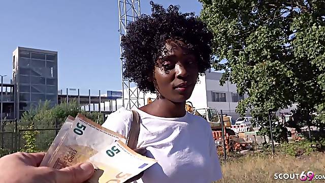 GERMAN SCOUT - EBONY BLACK mother Id like to fuck ZAAWAADI - REAL PUBLIC PICKUP SEX - BUSHY TWAT COARSE