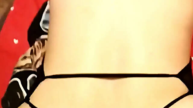 Large hawt booty wife screwed from behind in sexy underware