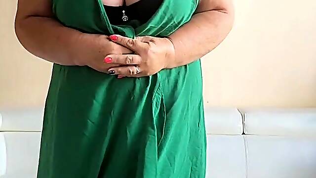 60 Years old Older Gilf Dances and gets Undressed !