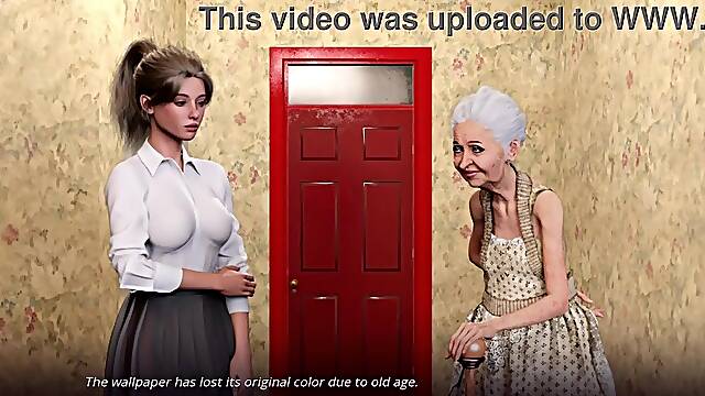 Village Floozy Tranformation #02 - Rencounter Strange Old Granny