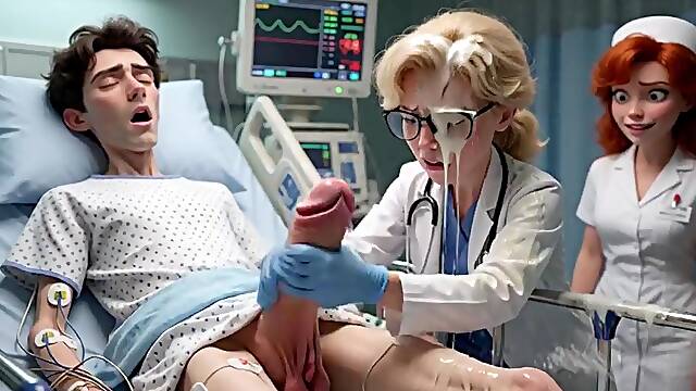 Bizarre case surprises nurses who have to extract goo from a guy to save his life (AI-generated)