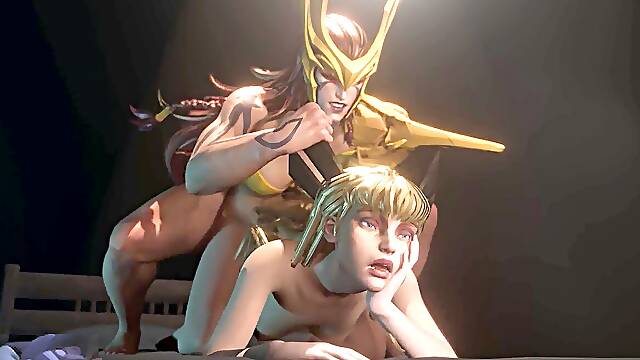 Miracle rivals Angela Futa penetrating Magik