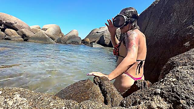 Enjoying the moment.