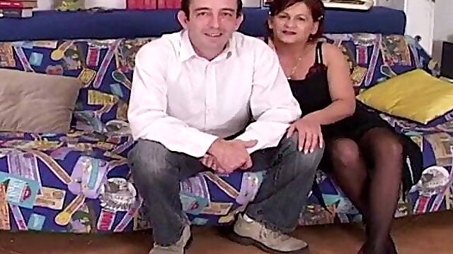 A mature woman loves getting fucked and filled with cum