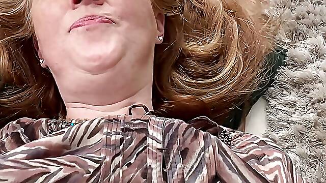 Extreme Close-up in POV Perspective While Mastrubating