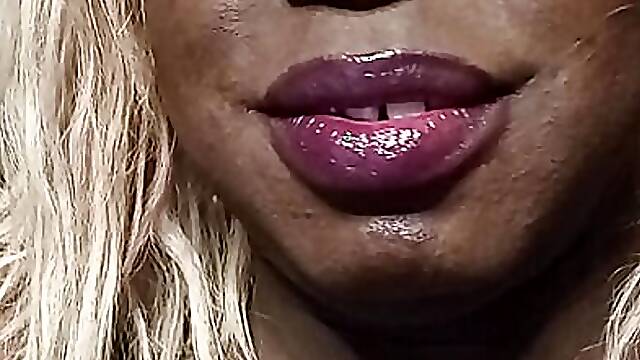 Anoniema Slutschool Fishnet and oiled sexy crossdressing