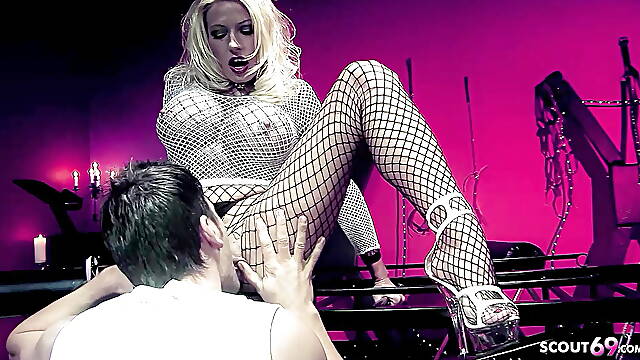 Rough Femdom Fuck for Big Dick Slave Guy by Cougar Domina Michelle Thorne