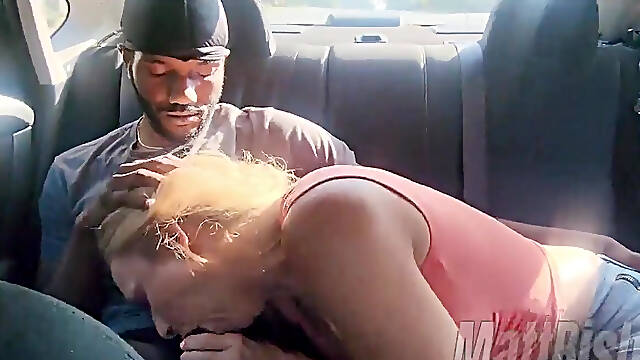 Dripdrop: Kenzi Foxx Sucking in the Uber (1 of 3)