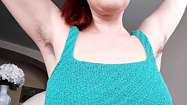 Beautiful Hairy Pussy Masturbation Naughty MILF